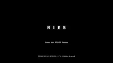 Nier (USA) screen shot title